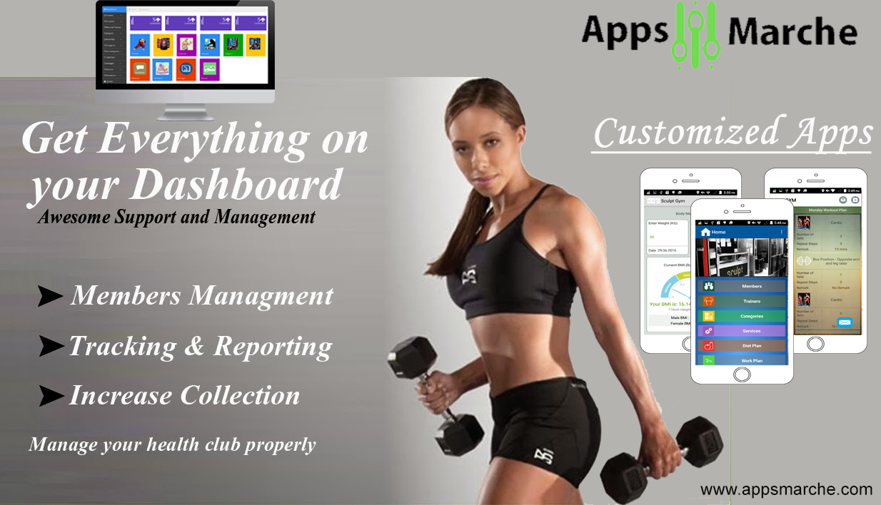 best gym mobile app to get healthy and stay fit, gym mobile app, best app builder